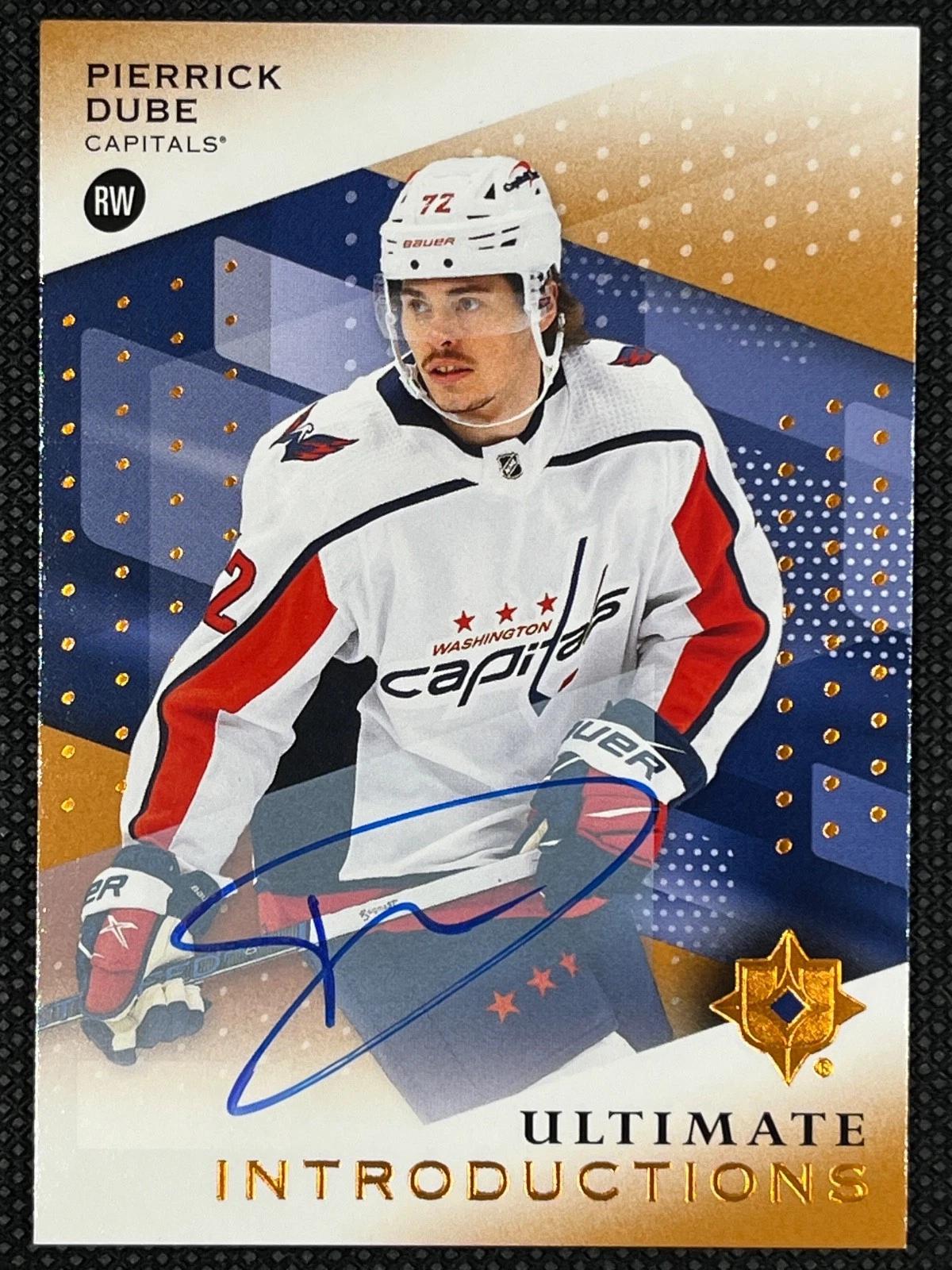 Pierrick Dube #UI-PD 2024 Ultimate Collection Introductions Autograph Hockey