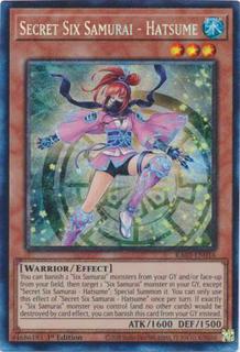 Secret Six Samurai - Hatsume RA03-EN016