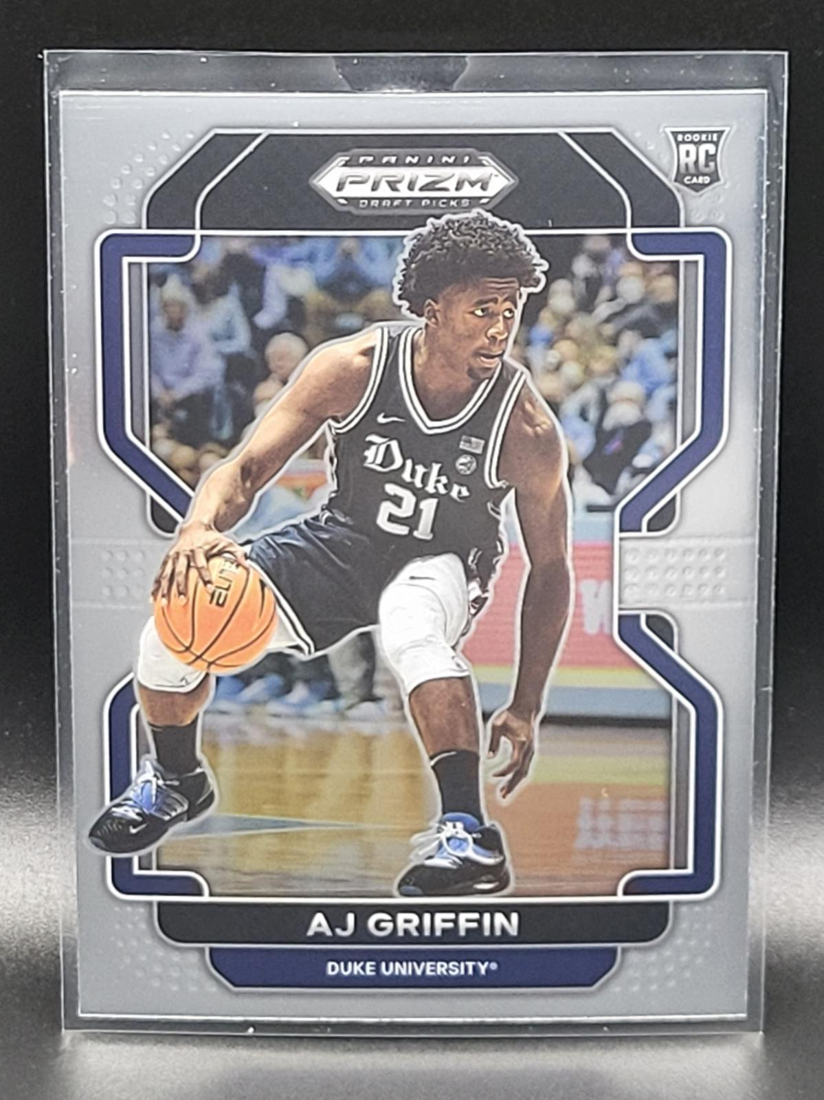 AJ Griffin #56 Basketball Cards 2022 Panini Prizm Draft Picks