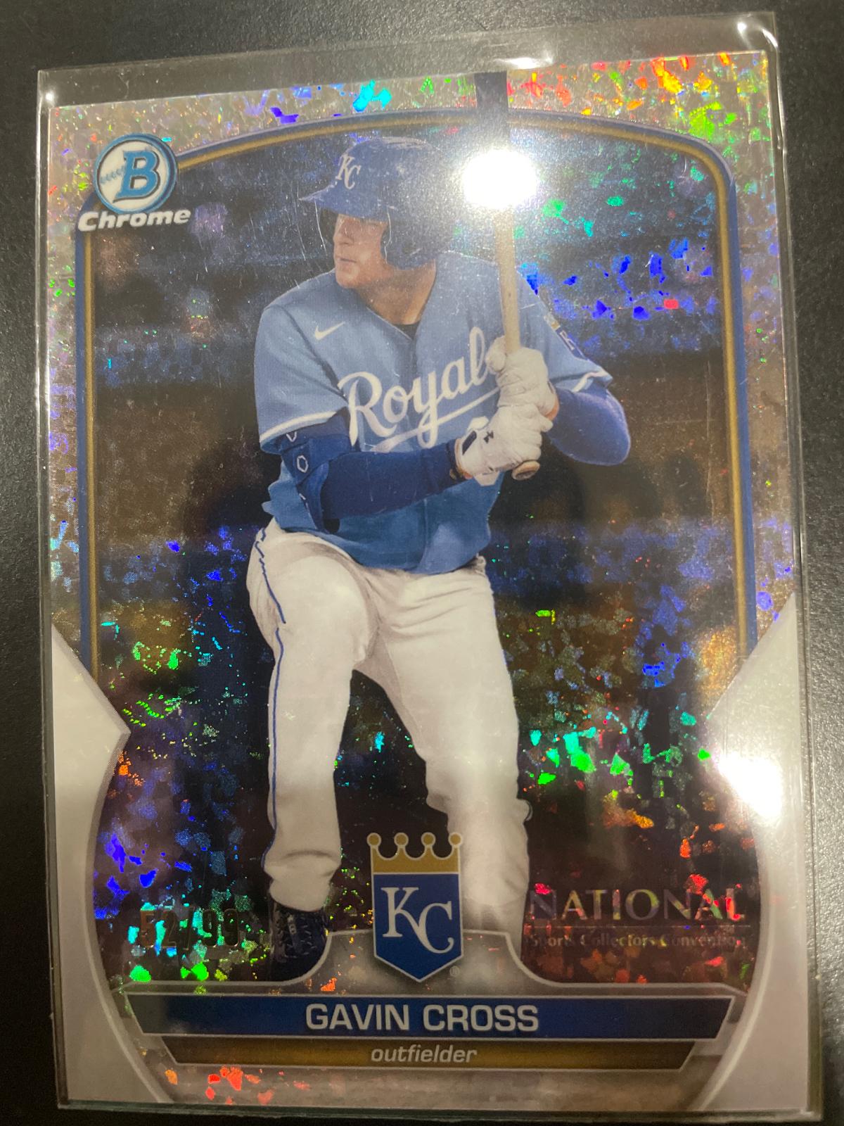 Gavin Cross #MLB-48 2023 Bowman Chrome Nscc Wrapper Redemption Baseball