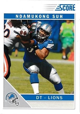 Ndamukong Suh #100 Football Cards 2011 Panini Score