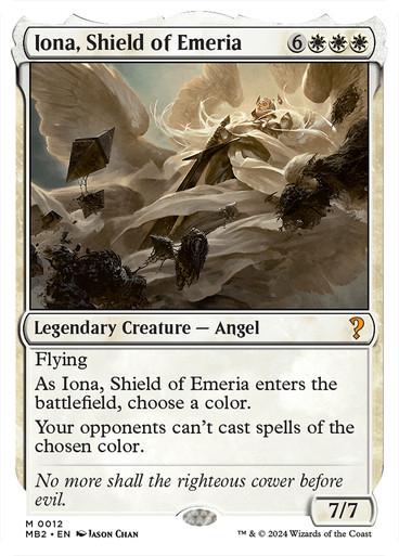 Iona, Shield of Emeria #12 Magic Mystery Booster 2