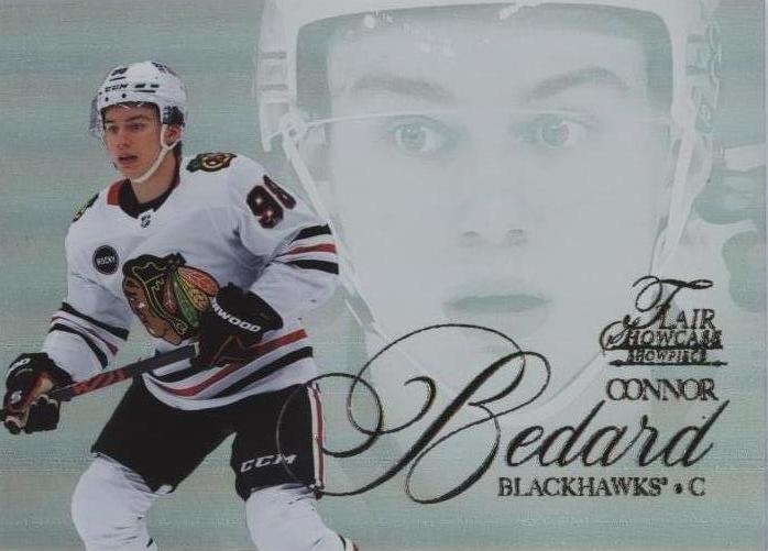 Connor Bedard #34 2023 Fleer Ultra Flair Showcase Showpiece Hockey