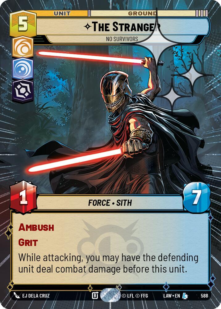 The Stranger - No Survivors [Hyperspace Foil] #588