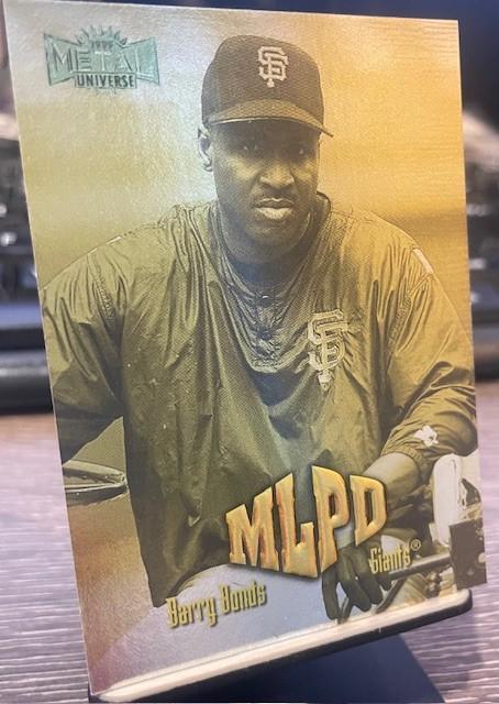 Barry Bonds #297 1999 Metal Universe Baseball