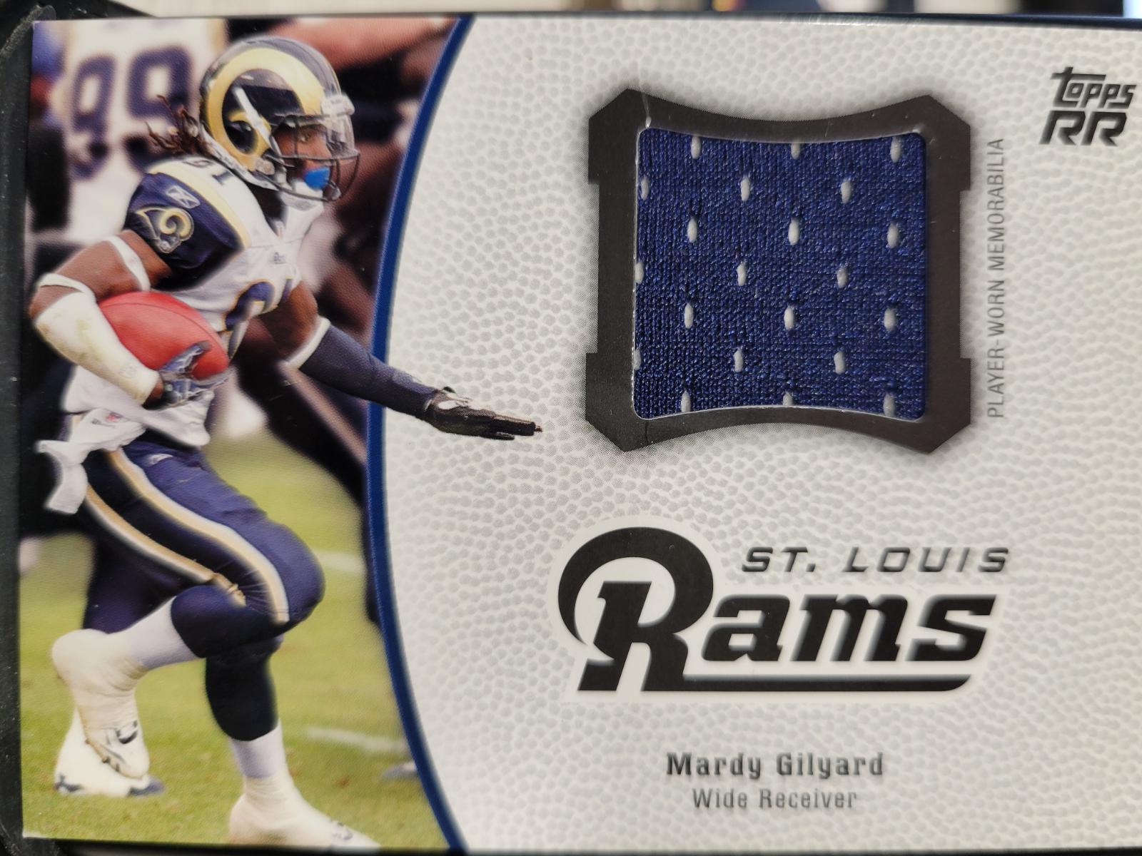 Mardy Gilyard #FIR-MG Football Cards 2011 Topps Rising Rookies Freshman Impression Relic
