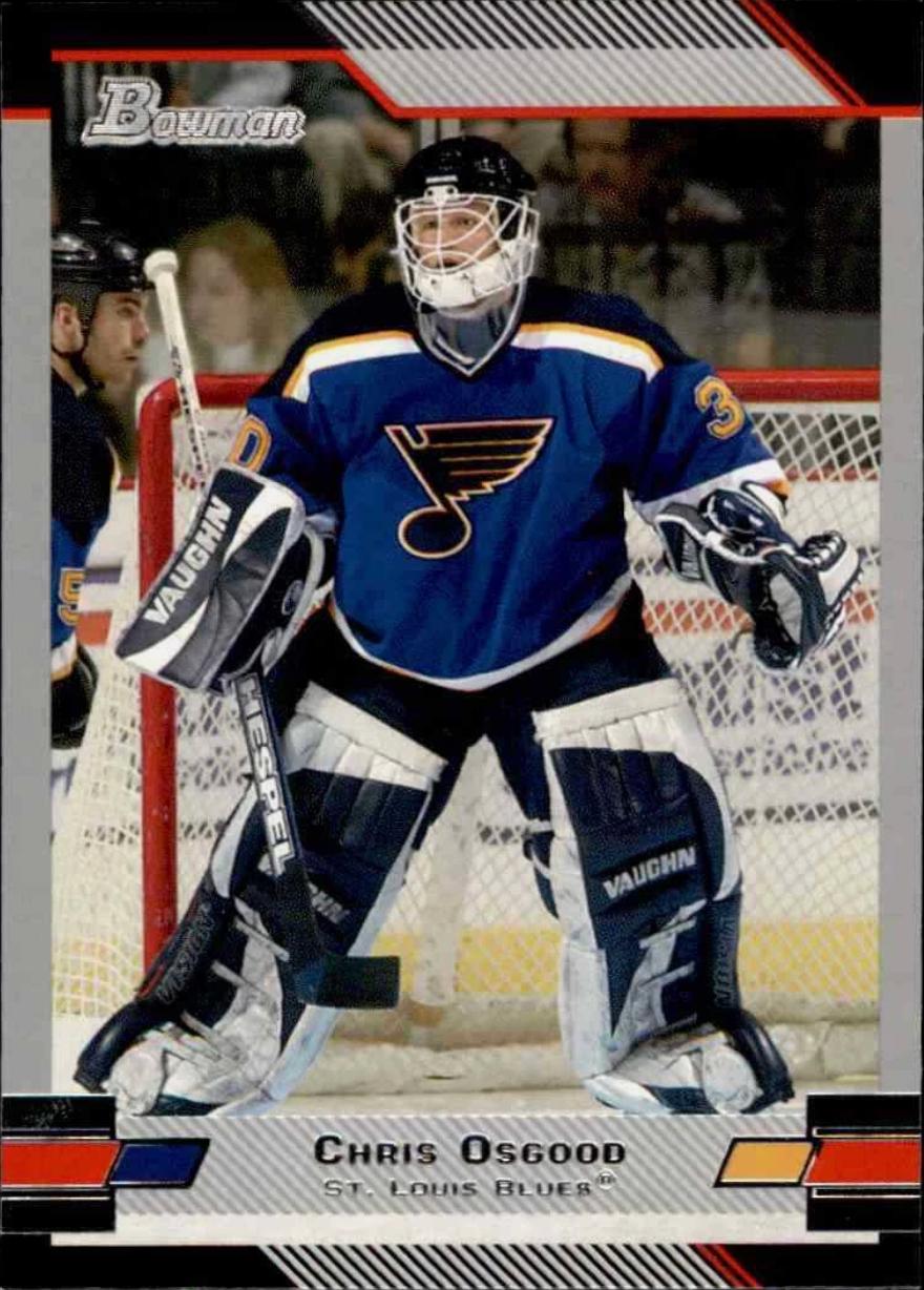 Chris Osgood #53 2003 Bowman Draft Picks And Prospects Hockey
