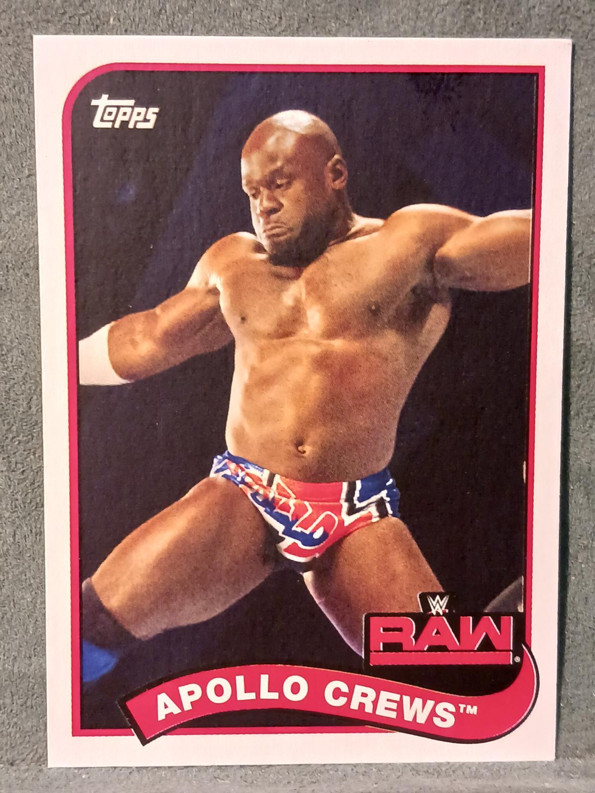 Apollo Crews #5 Wrestling Cards 2018 Topps WWE Heritage