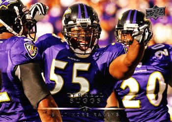 Terrell Suggs #17 Football Cards 2008 Upper Deck