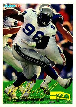 Cortez Kennedy #28 1994 Fleer Shell Fact Football