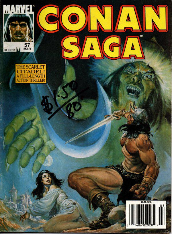Conan Saga #57 (1991) Comic Books Conan Saga