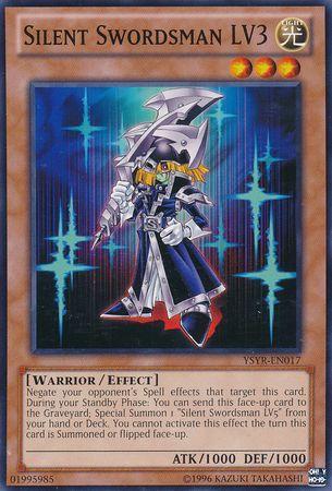 Silent Swordsman LV3 YSYR-EN017 YuGiOh Starter Deck: Yugi Reloaded