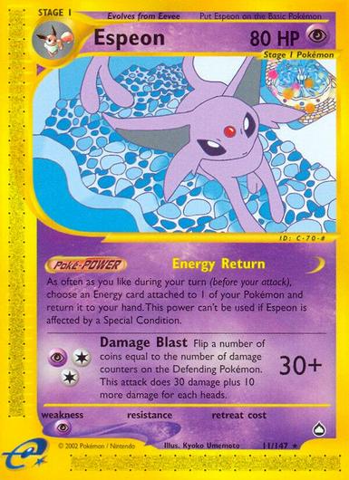 Espeon #11 Cover Art