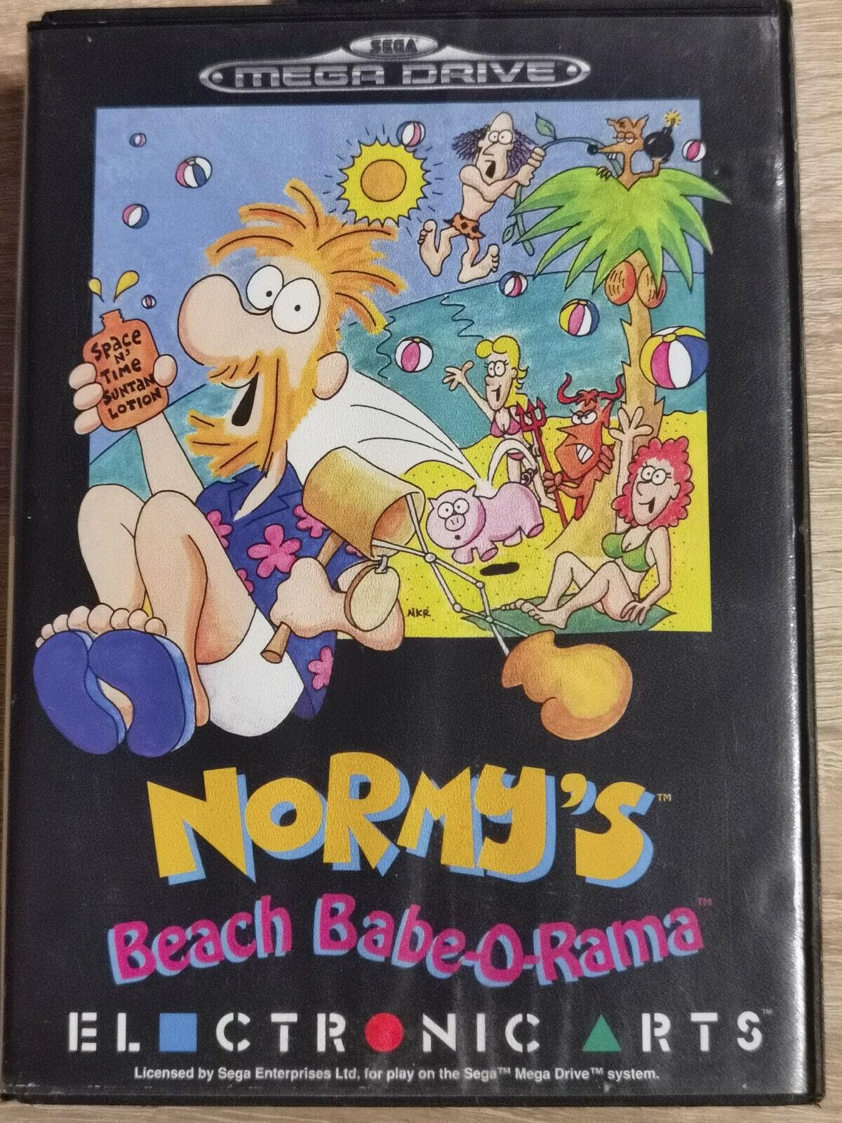 Normy's Beach Babe-O-Rama PAL Sega Mega Drive