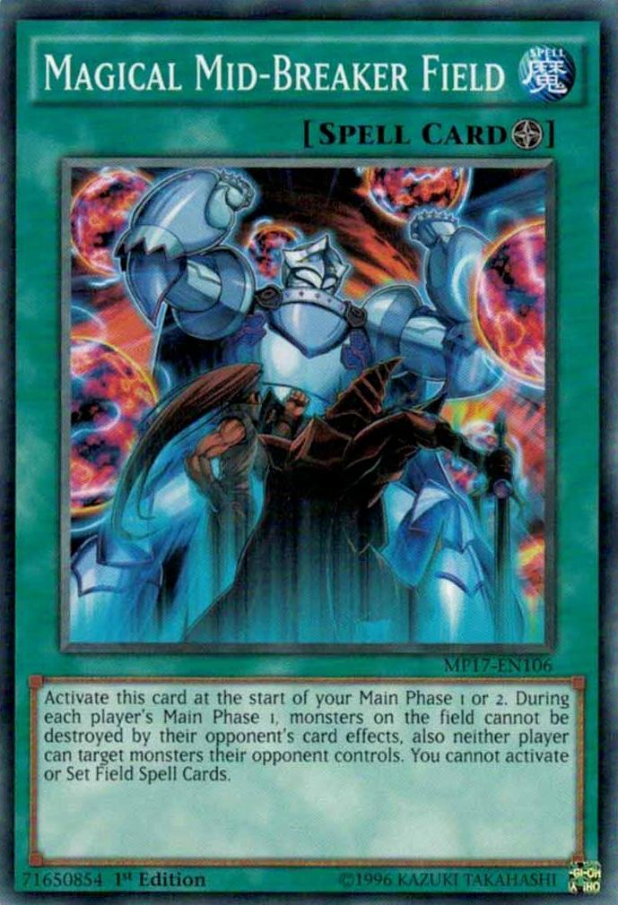 Magical Mid-Breaker Field MP17-EN106 YuGiOh 2017 Mega-Tin Mega Pack