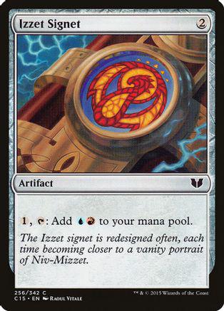 Izzet Signet Magic Commander 2015