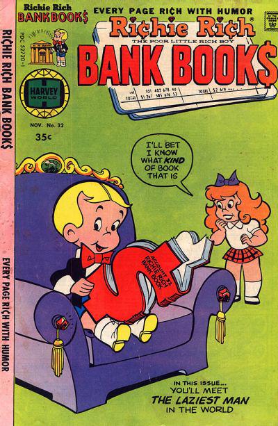 Richie Rich Bank Book #32 (1977) Comic Books Richie Rich Bank Book