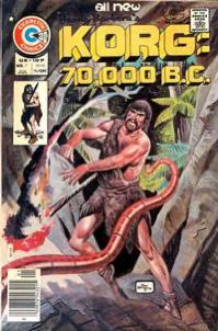 Korg: 70,000 B.C. #7 (1976) Comic Books Korg: 70,000 B.C