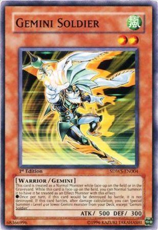 Gemini Soldier SDWS-EN004 YuGiOh Structure Deck: Warriors' Strike