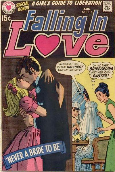 Falling in Love #117 (1970) Comic Books Falling In Love