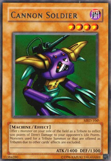 Cannon Soldier MRD-106 YuGiOh Metal Raiders