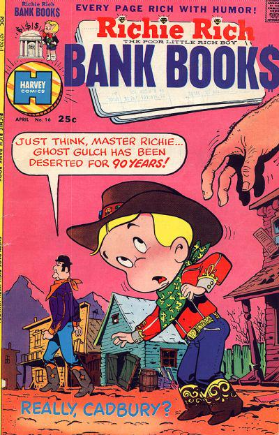 Richie Rich Bank Book #16 (1975) Comic Books Richie Rich Bank Book
