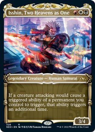Isshin, Two Heavens as One #328 Magic Kamigawa: Neon Dynasty
