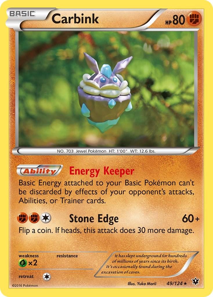 Carbink #49 Pokemon Fates Collide