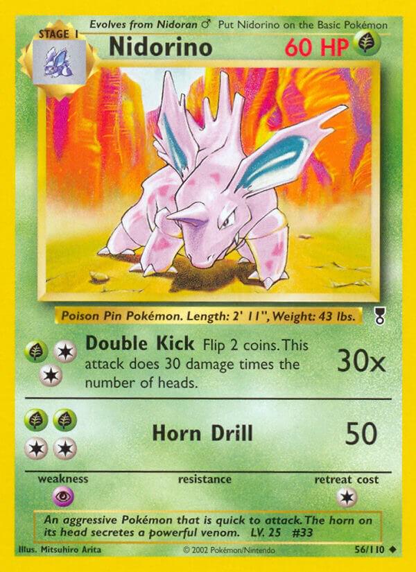 Nidorino #56 Pokemon Legendary Collection