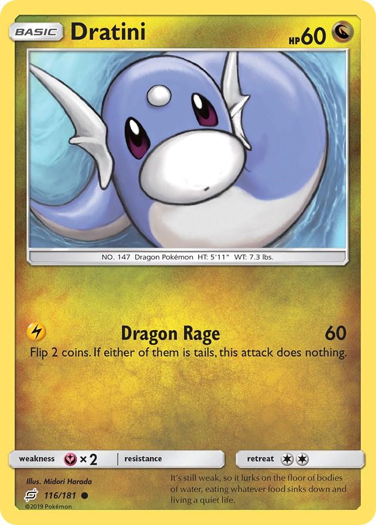 Dratini #116 Pokemon Team Up
