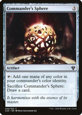 Commander's Sphere Magic Commander 2020