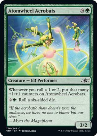 Atomwheel Acrobats Magic Unfinity