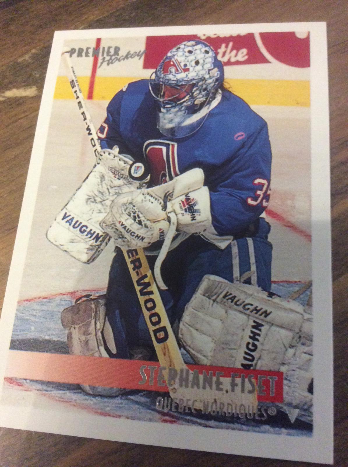 Stephane Fiset #33 Hockey Cards 1994 Topps OPC Premier