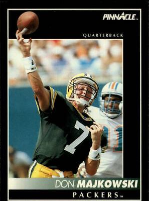 Don Majkowski #46 Football Cards 1992 Pinnacle