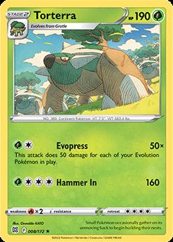 Torterra #8 Pokemon Brilliant Stars