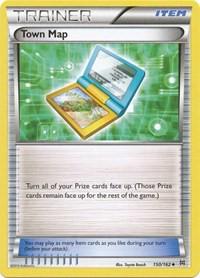 Town Map #150 Pokemon BREAKthrough