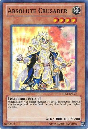 Absolute Crusader GENF-EN036 YuGiOh Generation Force