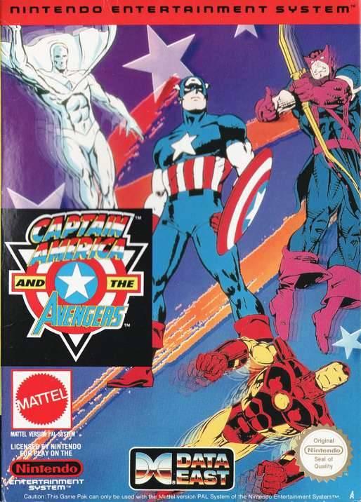 Captain america and the avengers PAL NES
