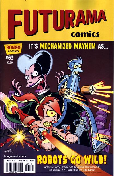 Futurama Comics #63 (2012) Comic Books Futurama Comics