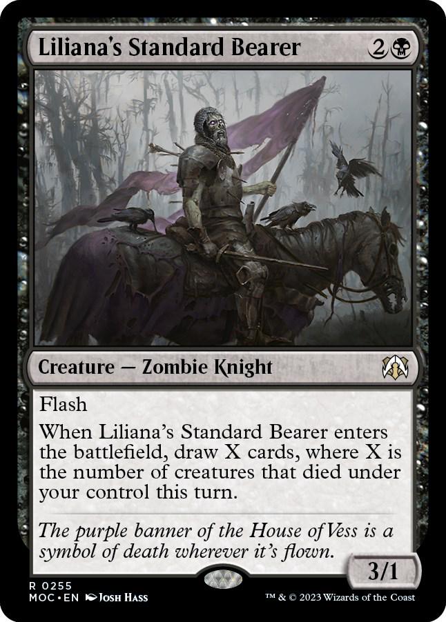 Liliana's Standard Bearer #255 Magic March of the Machine Commander