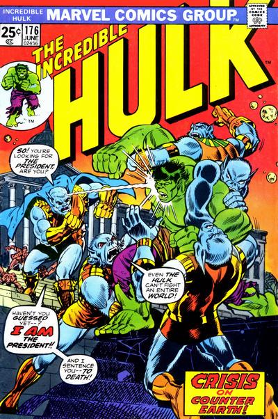 The Incredible Hulk #176 (1974) Comic Books Incredible Hulk