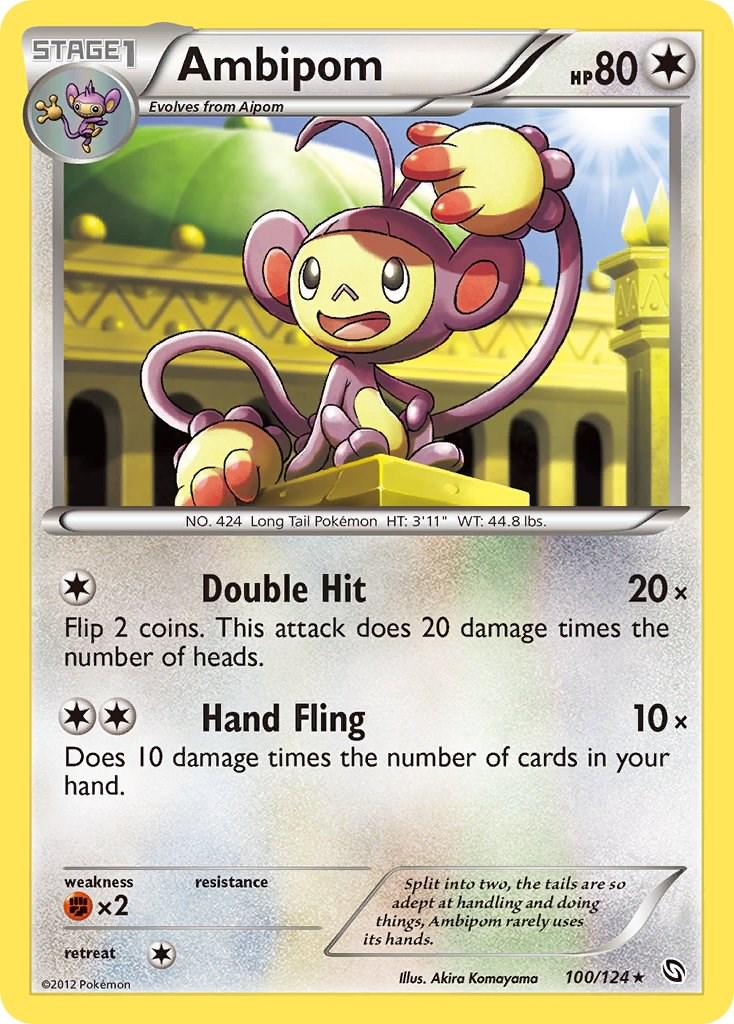 Ambipom #100 Pokemon Dragons Exalted