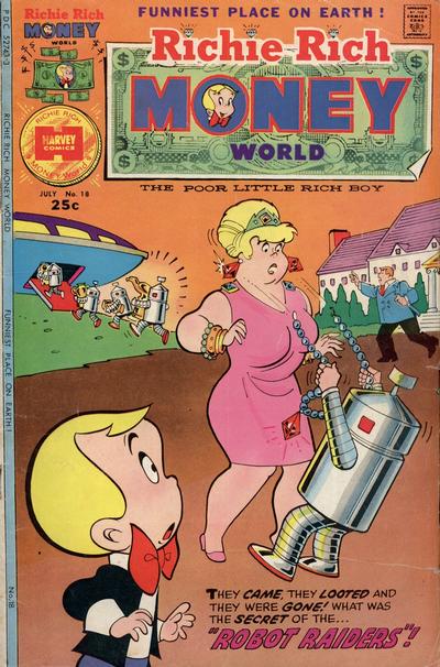 Richie Rich Money World #18 (1975) Comic Books Richie Rich Money World