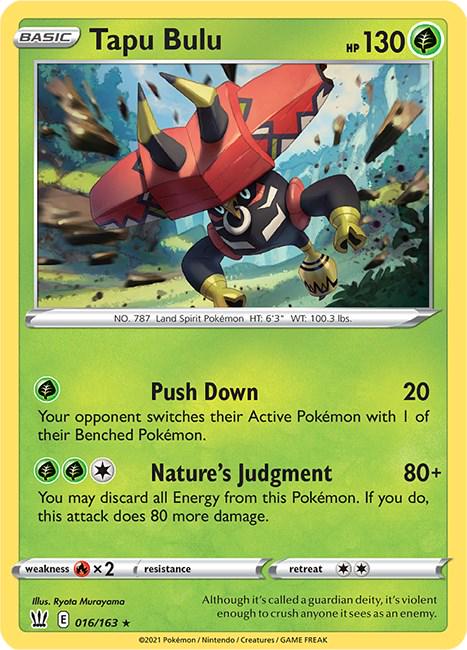 Tapu Bulu #16 Pokemon Battle Styles