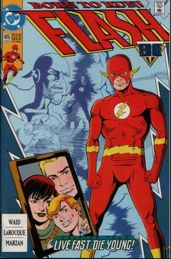 Flash #65 (1992) Cover Art