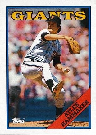 Atlee Hammaker #157 Baseball Cards 1988 Topps