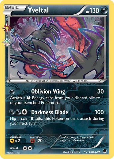 Yveltal #RC16 Cover Art