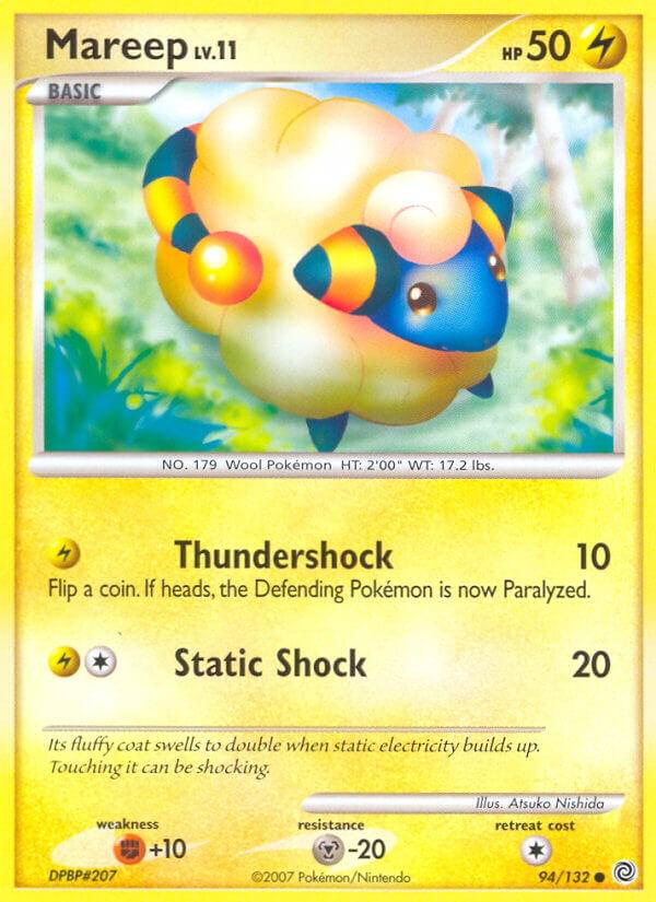 Mareep #94 Pokemon Secret Wonders