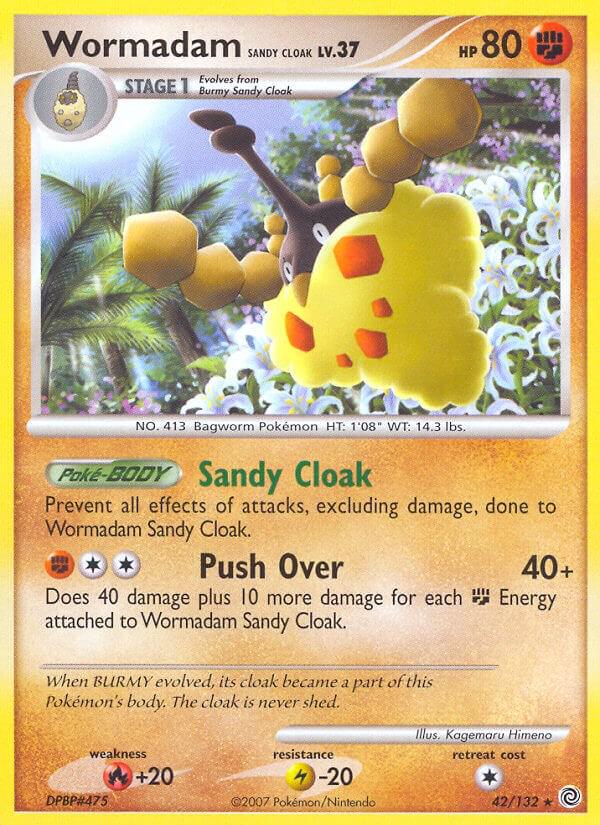 Wormadam #42 Pokemon Secret Wonders