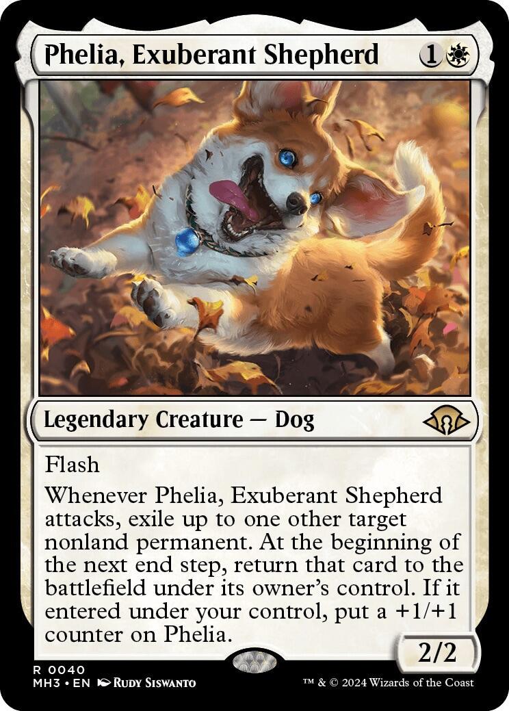 Phelia, Exuberant Shepherd #40 Magic Modern Horizons 3